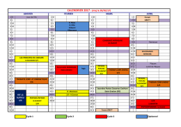 Calendrier 2017