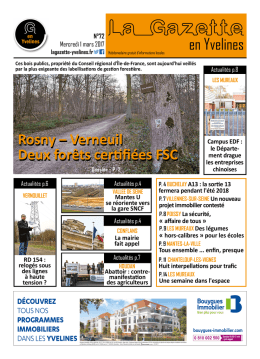 En bref - La Gazette en Yvelines