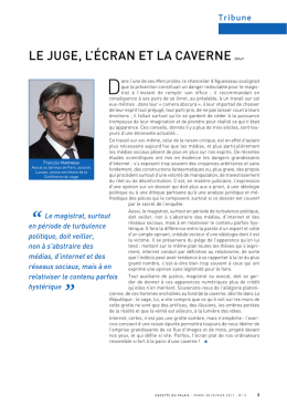 Tribune de Fran&ccedil;ois Martineau