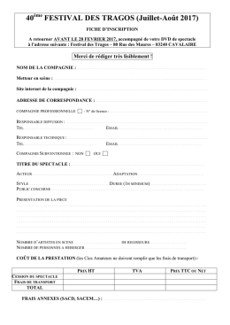 Télécharger ici la fiche d`inscription