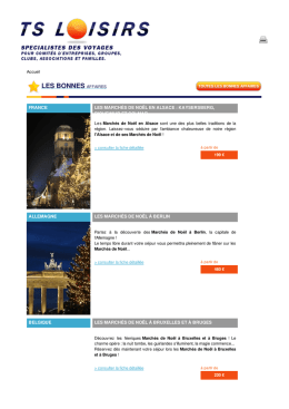 TS Loisirs - Professionnels des voyages