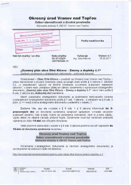 Zmeny a doplnky č. 1