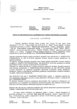 "Bytov&yacute; dom Orgov&aacute;nov&aacute;" v