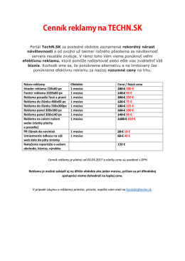 Portál TechN.SK za posledné obdobie zaznamenal rekordný nárast