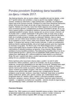 Svjetska poruka - Francisco Hinojosa