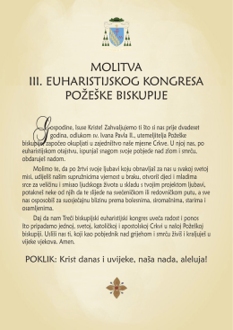 Godina Euharistije