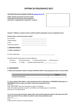 Anketa poslodavaca 2017.