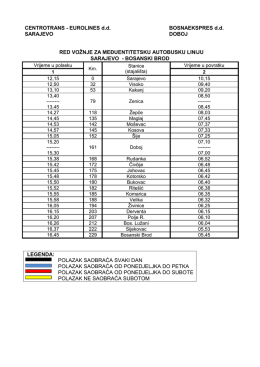 red vo`nje i cijene - Dortmund