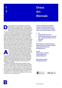 Drava Art Biennale - Muzej grada Koprivnice