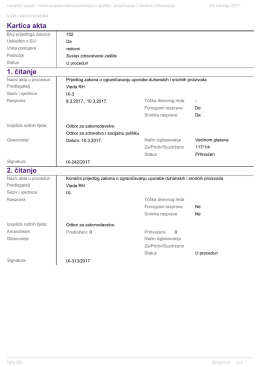 Kartica akta 1. čitanje - e-doc