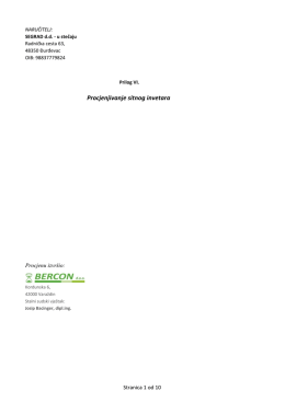 Prilog VI._Procjenjivanje sitnog invetara