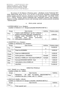 ovdje - Porezna uprava Federacije BiH