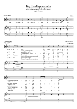 Bog izbavlja pravednika