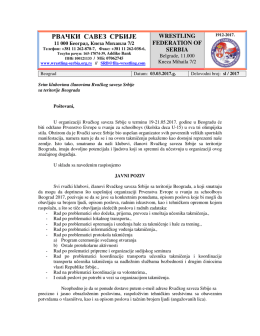 detalji - Rvački savez Srbije