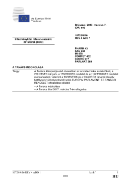 10728/4/16 REV 4 ADD 1 ktr/kf 1 DRI