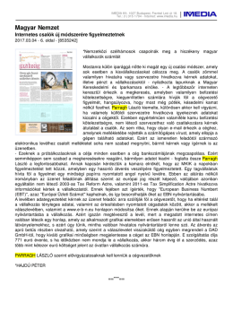További információk itt tölthetők le!