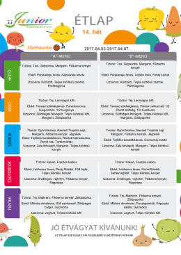 Sz&iacute;nes 14.h&eacute;t