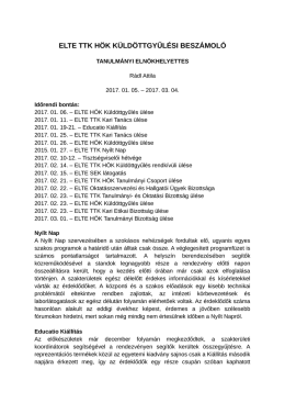 Tanulm&aacute;nyi eln&ouml;khelyettes besz&aacute;mol&oacute;ja