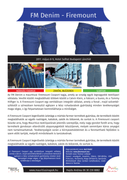 FM Denim - Firemount