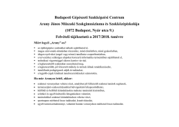 Let&ouml;lt&eacute;s - Arany J&aacute;nos Műszaki Szakk&ouml;z&eacute;piskola