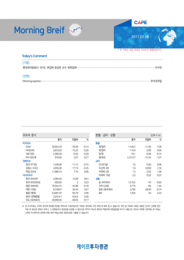 다운로드 - 케이프투자증권