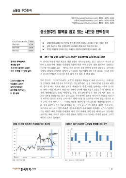 중소형주의 발목을 잡고 있는 사드와 탄핵정국