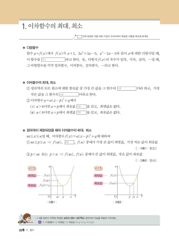 이차함수의 활용