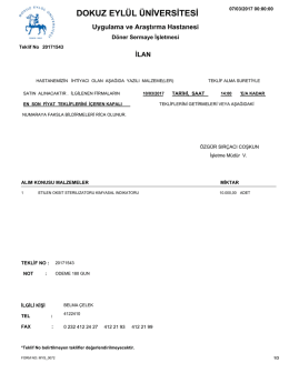 Dokuz Eyl&uuml;l &Uuml;niversitesi Hastanesi