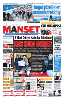 yine muratpaşa - Haberler