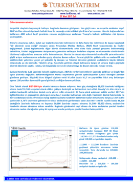 günlük bülten - Turkborsa.net