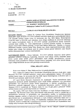 Anılan kararı okumak i&ccedil;in tıklayınız.