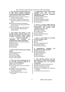 69. TEMEL EĞİTİM SINAVI B KİTAP&Ccedil;IĞI