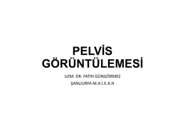 pelvis görüntülemesi