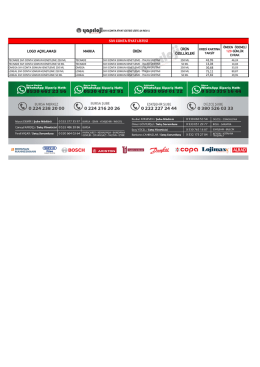 sivi conta fi̇yat li̇stesi̇