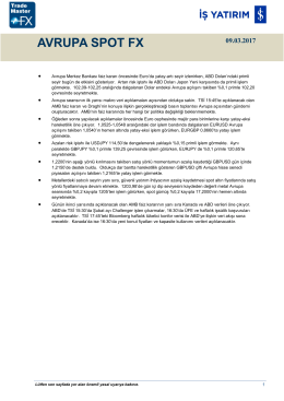 avrupa spot fx