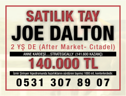 2 YŞ DE (After Market- Cıtadel)