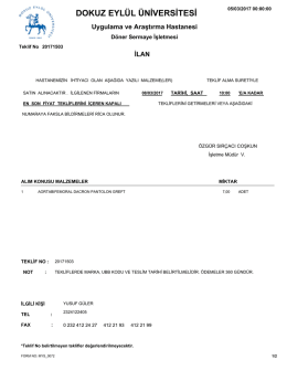 Dokuz Eyl&uuml;l &Uuml;niversitesi Hastanesi