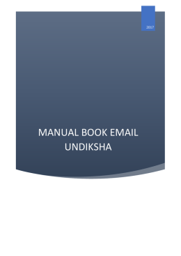 Layanan E-mail Undiksha merupakan sistem layanan e