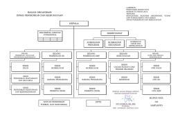 bagan organisasi dinas pendidikan dan kebudayaan kepala