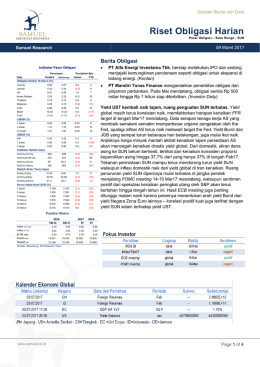 Riset Fixed Income Harian - Samuel Sekuritas Indonesia