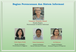 Bagian Perencanaan dan Sistem Informasi