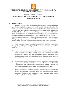 Program Kerja Nasional