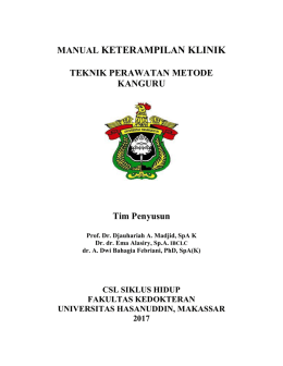 manual &ndash; pmk - Fakultas Kedokteran Unhas