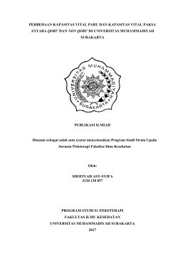1 perbedaan kapasitas vital paru dan kapasitas vital paksa antara