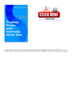 [PDF Download] Trading Forex with Ichimoku Kinko