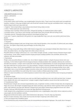 askep laringitis - Karya Tulis Ilmiah