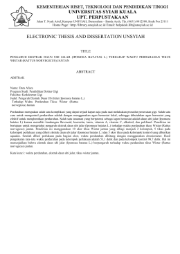 abstrak - (ETD) Unsyiah