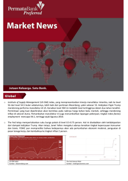 o Institute of Supply Management (US ISM) index, yang