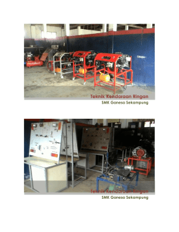 Teknik Kendaraan Ringan Teknik Kendaraan Ringan