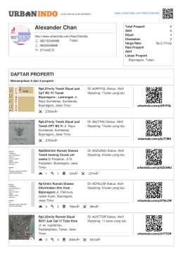 Cetak - UrbanIndo